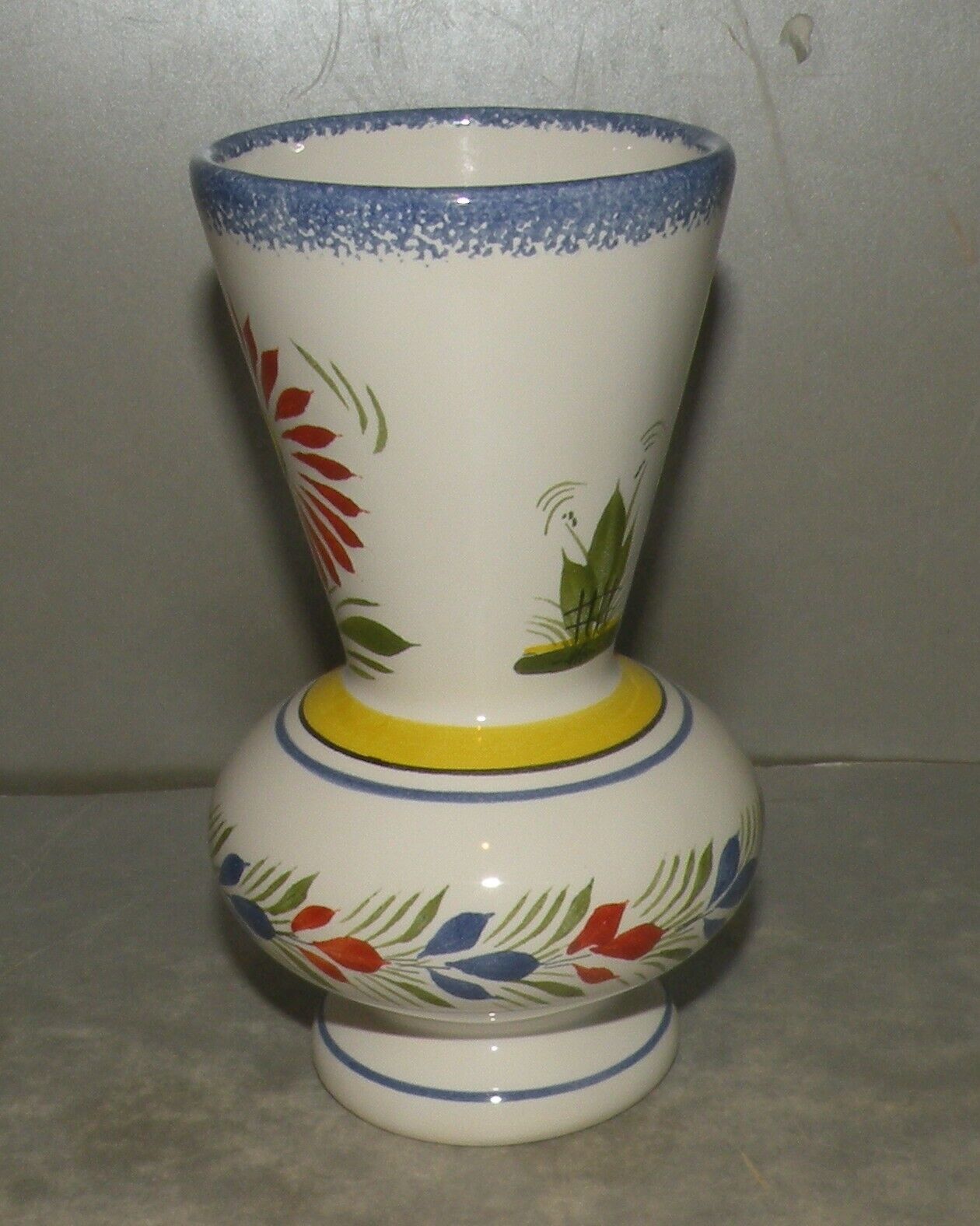 Small vase with a Man , Henriot