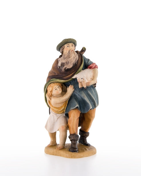 Shepherd with child and lamb 10150-63 , Rupert