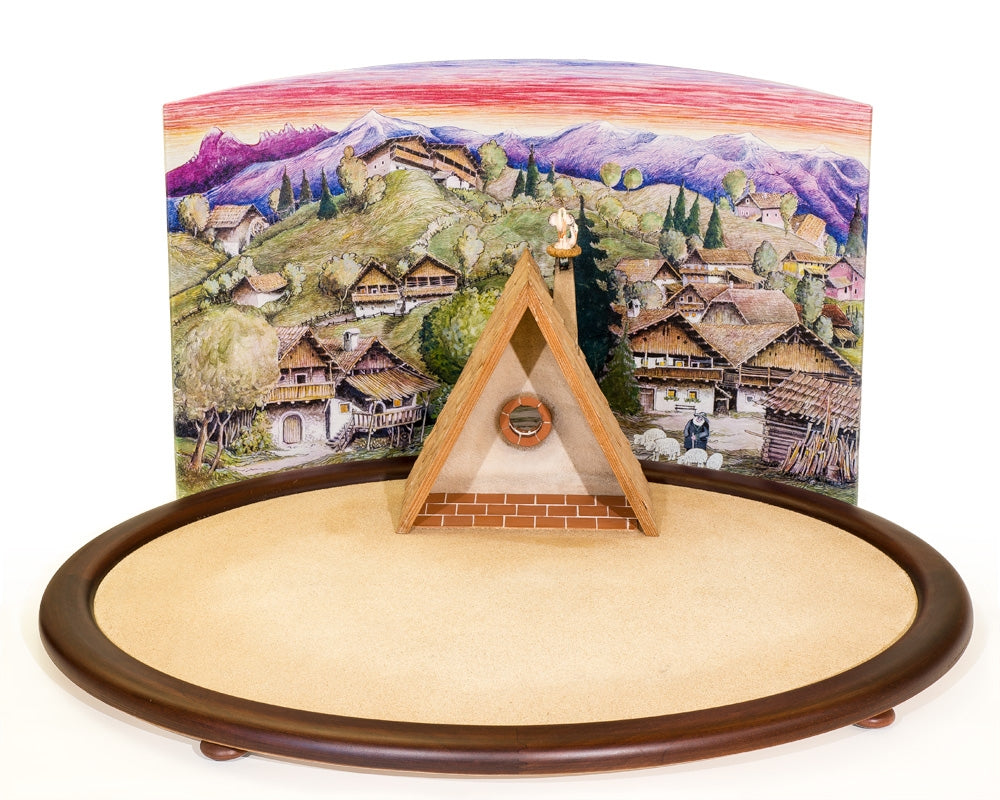 Stable With and scenic background , Kastlunger