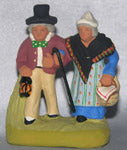 Couple named Grasset-Grassette, ( 305 ) Fouque, 6 cm