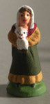 Woman with a sheep, Carbonel, mini