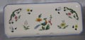 Oblong Serving Tray, Oiseaux de Paradis