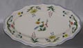 Oval Platter Nr 4, Oiseaux de Paradis