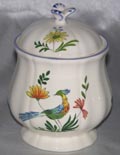 Covered Sugar Bowl, Oiseaux de Paradis