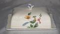 Covered Butter Dish, Oiseaux de Paradis