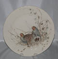 Dessert Plate Partridge, Sologne
