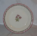 Dessert Plate Red Flower, Jardin Imaginaire