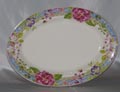 Oval Platter No 6, Millefleurs