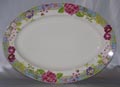 Oval Platter No 8, Millefleurs