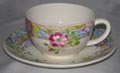 Tea Cup & Saucer, Millefleurs