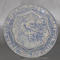 Bread & Butter Plate, Oiseau Bleu Mono