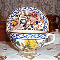 Breakfast Cup & Saucer, Pivoines
