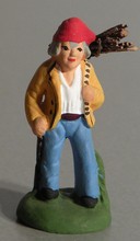 Man with bundle of wood, Carbonel, N. 1