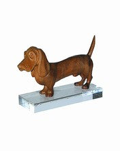 Basset with pedestal, 00502, Lepi