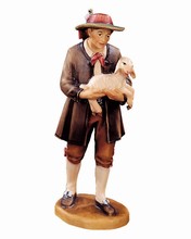 Shepherd with Lamb, Folkloristic