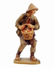 Shepherd with fruits basket, Rustic
