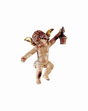 Angel with a lantern, Rustic