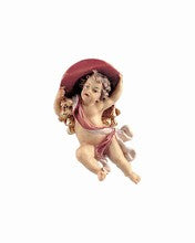 Cardinal angel right, Rustic