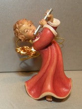 Angel with flute for hanging, 10258-HA, Angels