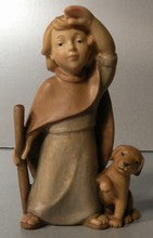 Child with a dog, Gloria