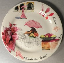 Bread & Butter Plate - Fuschia, Route des Indes