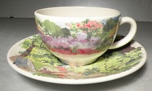 Tea Cup & Saucer, De Paris A Giverny
