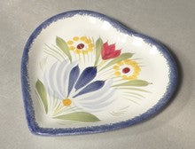 Heart dish, Fleuri Royal