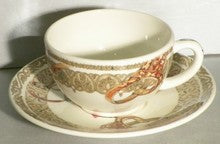 Tea Cup & Saucer, Chevaux du Vent
