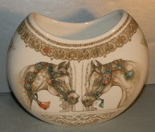 Vase Demi-Lune, Chevaux du Vent