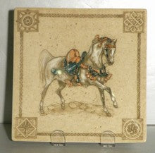Small Square Plate, Chevaux du Vent