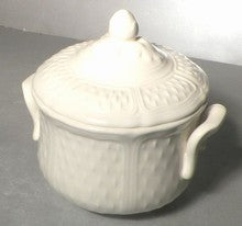 Covered Sugar Bowl, Pont Aux Choux White