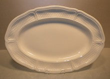 Oval Platter Nr 4, Pont Aux Choux White