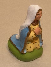 The kneeling Virgin, Carbonel, N. 1