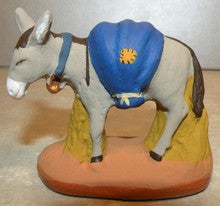Shepherd's donkey with a blanket, ( 159 )  Fouque, 6 cm