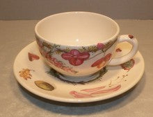 Tea Cup & Saucer, Bouquet