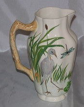 Pitcher Heron, Art Faience