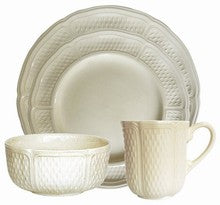 4 Pc. Place setting, Pont Aux Choux White