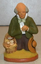 Man kneeling in prayer,  ( 146 ) Fouque, 4 cm