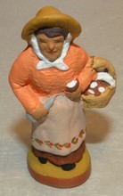 Farmer's cheese seller,  ( 190 )  Fouque, 4 cm