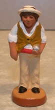 Bowls Player, Jeanot,  ( 213 ) Fouque, 4 cm