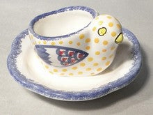 Chicken eggcup Fleuri Royal, HB-Henriot
