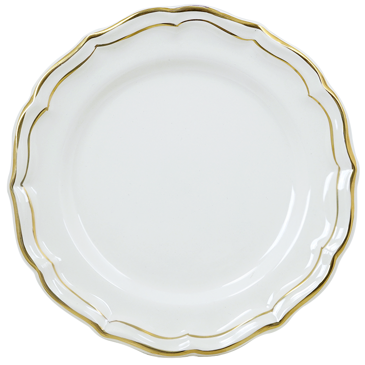 Dessert Plate , Filet Or ( Gold )