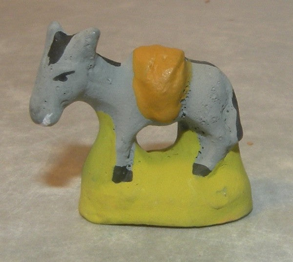 Shepherd's donkey with a blanket, Fouque 2cm