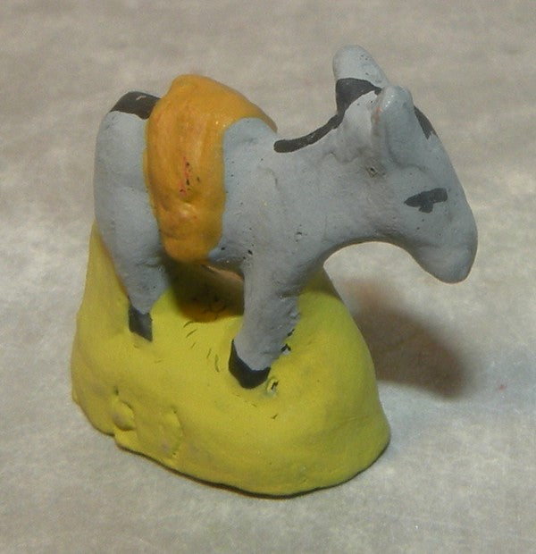 Shepherd's donkey with a blanket, Fouque 2cm