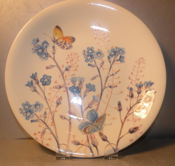 Dessert Plate, Myosotis Azur