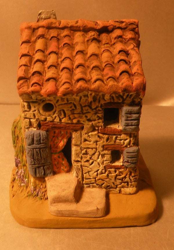 Hut at the seaside (all clay ) ( 825 ), Fouque 2 cm