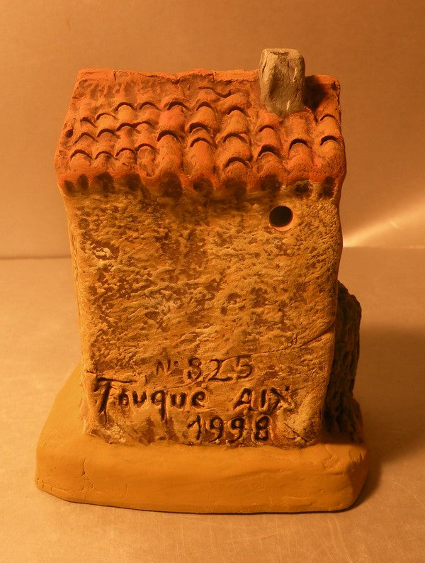 Hut at the seaside (all clay ) ( 825 ), Fouque 2 cm