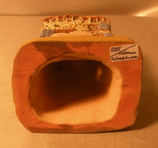 Hut at the seaside (all clay ) ( 825 ), Fouque 2 cm