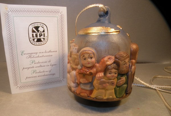 Christmas Ball with Nativity