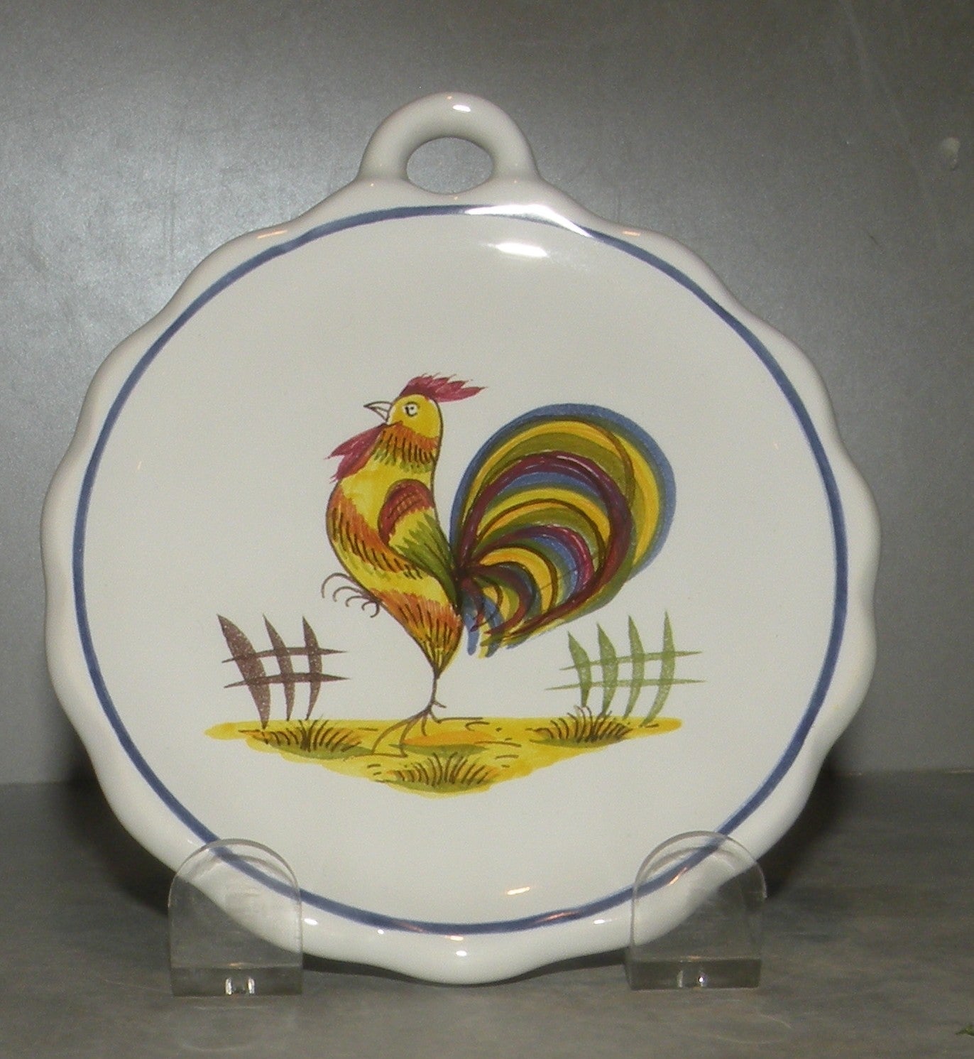 Dish with handle, Coq Francais
